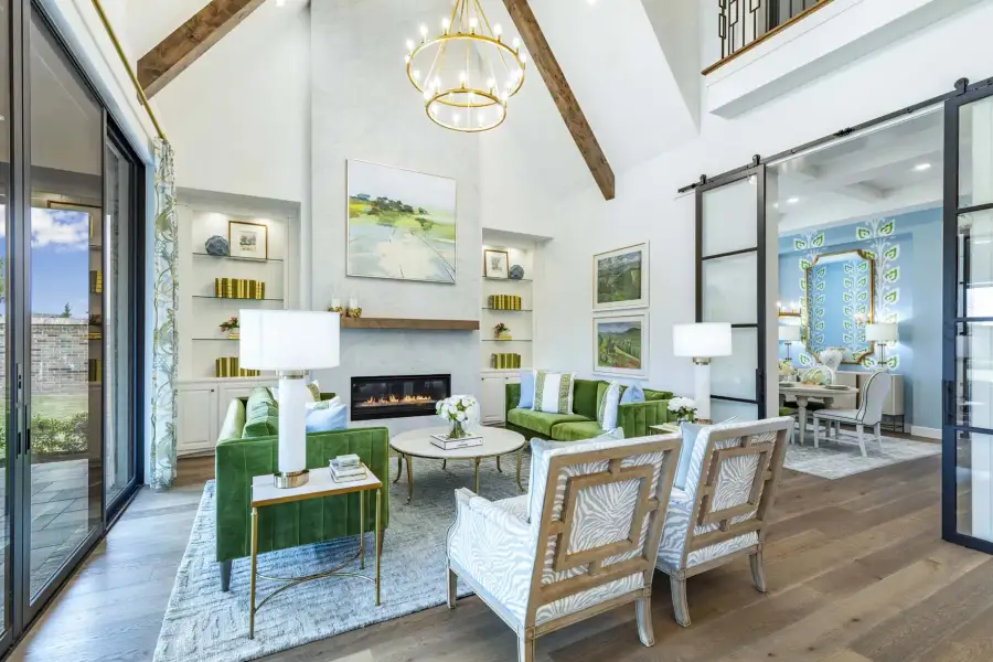 Representative Family Room - some options shown