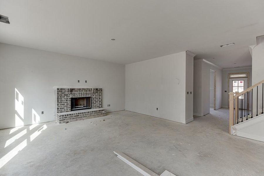 In-progress construction of a new home in , Jefferson, GA (Image 22).