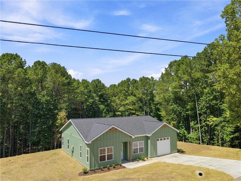 Front exterior of a new home in , Talking Rock, GA, highlighting curb appeal (Image 23).