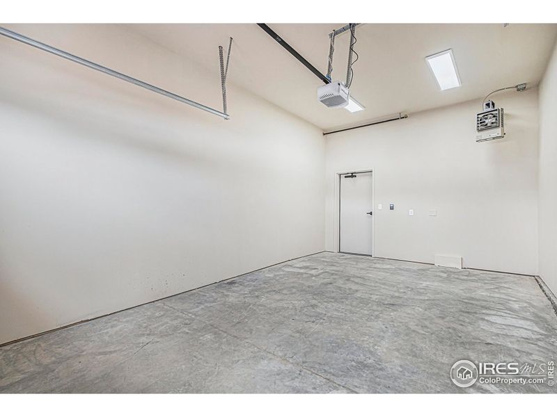 Private Entry Garage, Heated for your Convenience and keeping the Vehicle Cozy