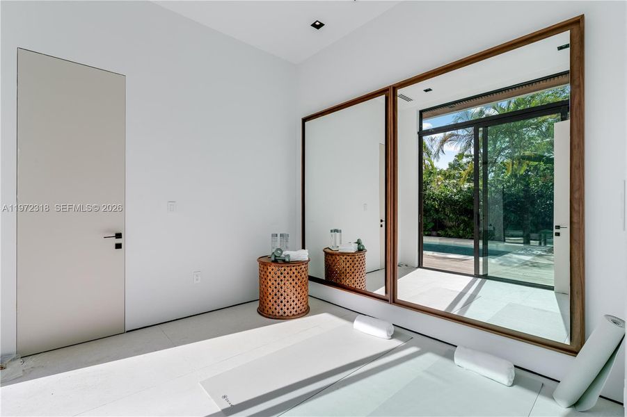 Furnished interior view inside a new home in , Miami (Image 17).