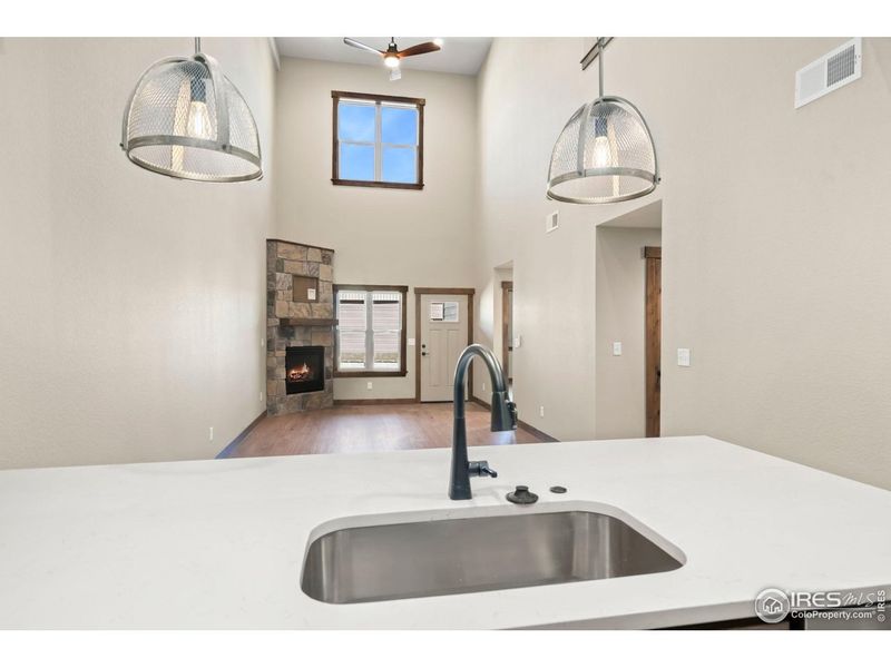Close-up of interior finishes inside a home in , Estes Park (Image 9).