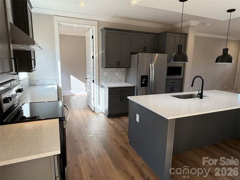 Furnished interior view inside a new home in , Morganton (Image 4).