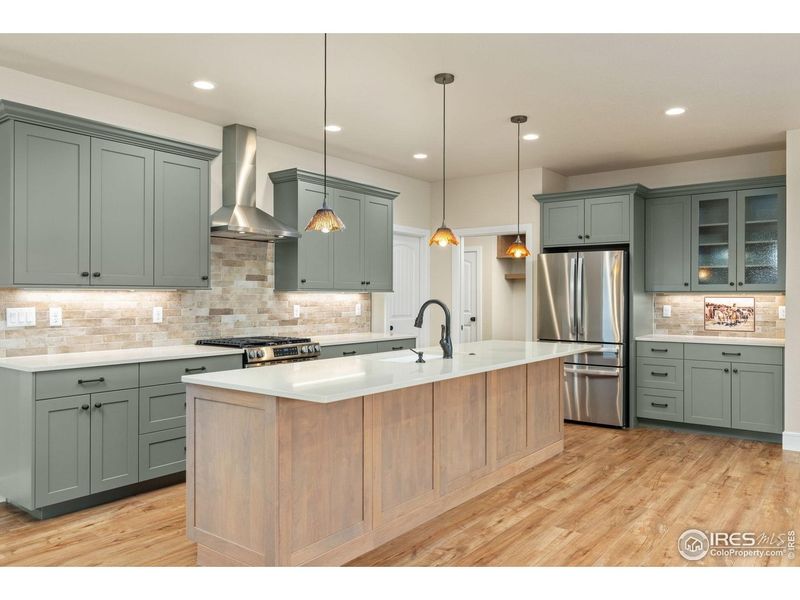 Furnished interior view inside a new home in , Greeley (Image 37).