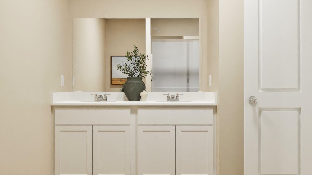 Furnished interior view inside a new home in Cypress Preserve: Juniper Collection, Moncks Corner (Image 13). Furnished interior view inside a new home in Cypress Preserve: Juniper Collection, Moncks Corner (Image 13).