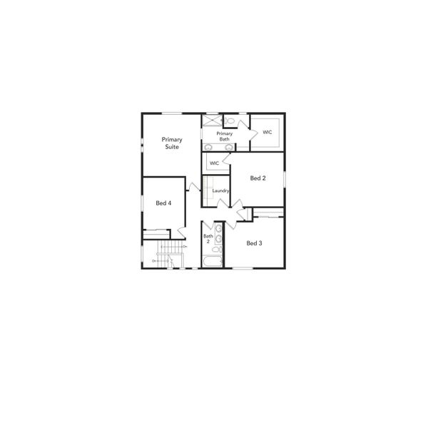 2D floor plan layout of this home in Reunion, Commerce City, CO (Image 3). 2D floor plan layout of this home in Reunion, Commerce City, CO (Image 3).