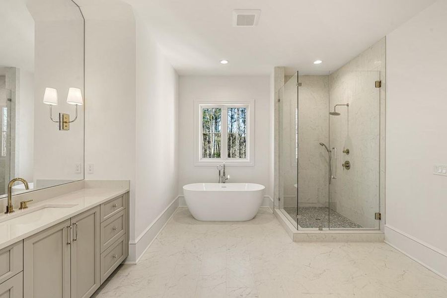 Furnished interior view inside a new home in , Milton (Image 85).