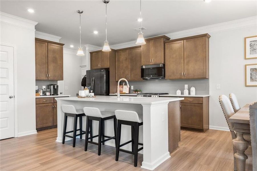 Furnished interior view inside a new home in Garrett Preserve, Douglasville (Image 8).