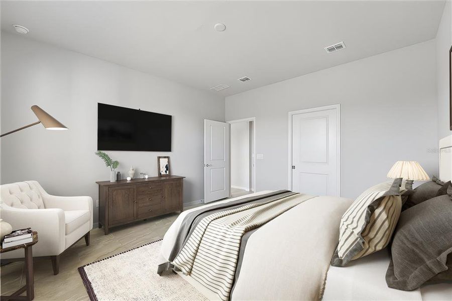 Furnished interior view inside a new home in , St. Cloud (Image 16).