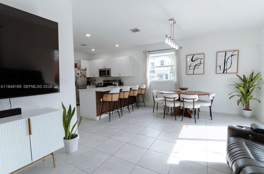 Furnished interior view inside a new home in , Homestead (Image 15).