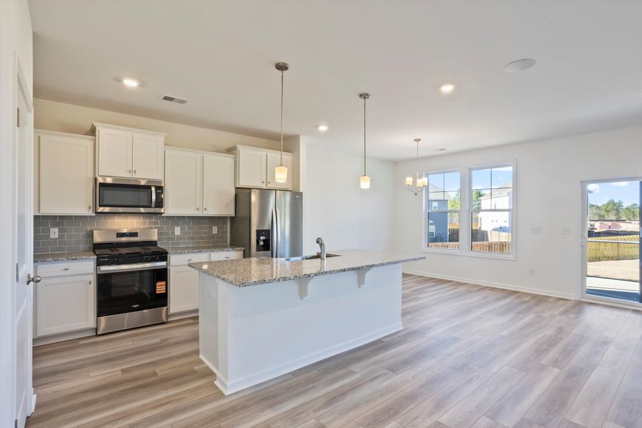 Furnished interior view inside a new home in Portrait Hills, Aiken (Image 5).