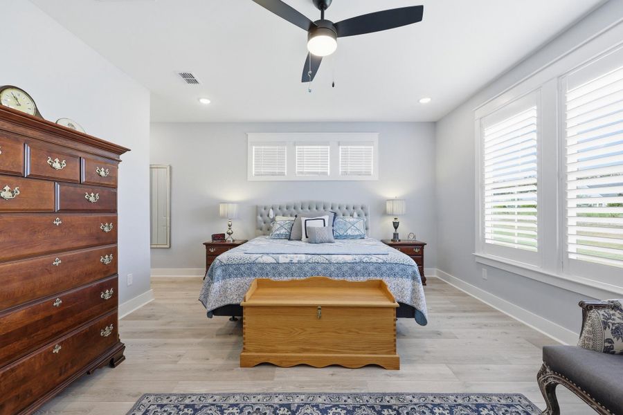 Furnished interior view inside a new home in K. Hovnanian's® Four Seasons at Lakes of Cane Bay, Summerville (Image 17).