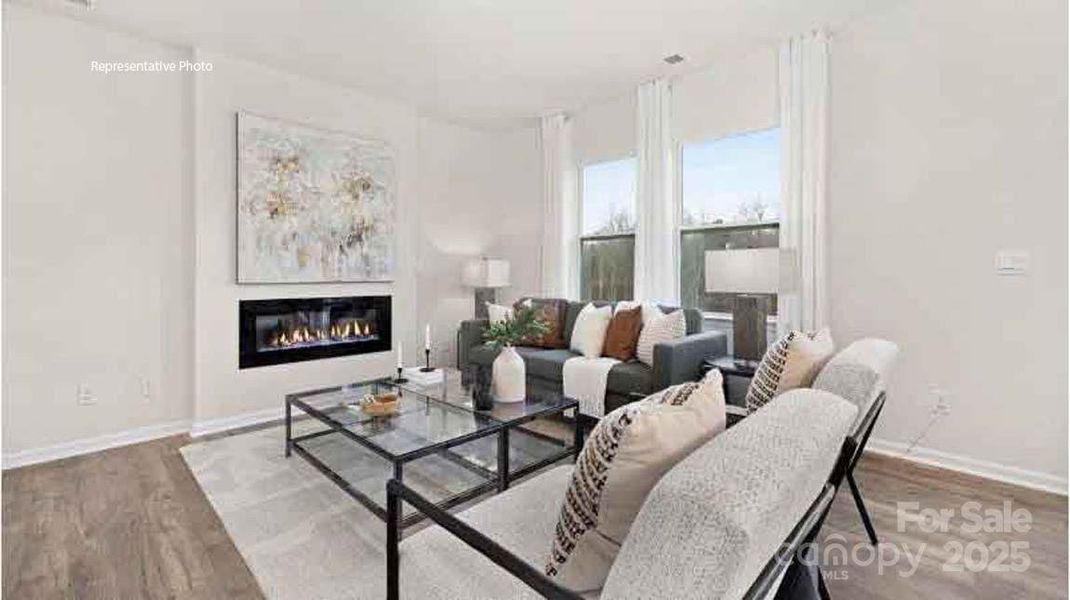 Furnished interior view inside a new home in Fergus Crossing, York (Image 10).