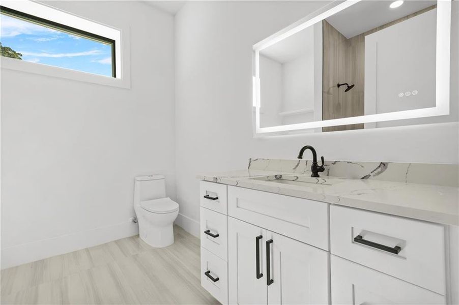 Furnished interior view inside a new home in , Atlanta (Image 7).