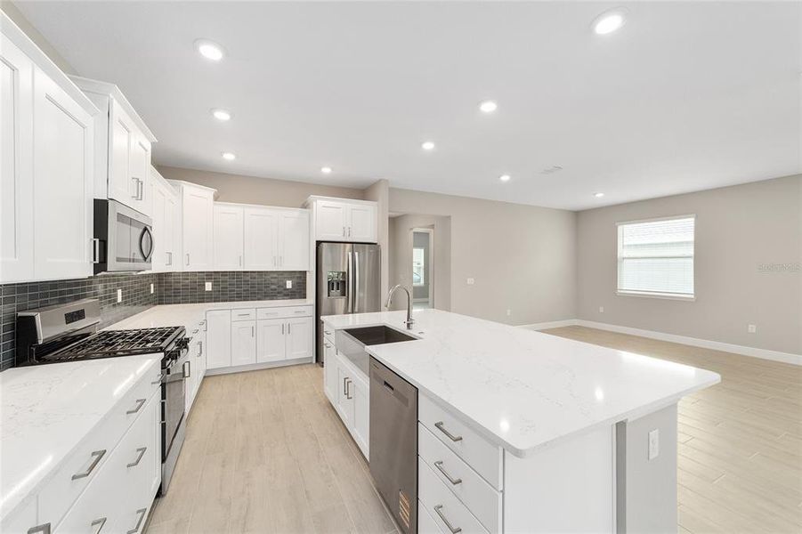 Furnished interior view inside a new home in , Ocala (Image 8). Furnished interior view inside a new home in , Ocala (Image 8).