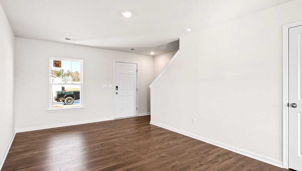 Representative unfurnished interior of a home built from the Shane by D.R. Horton in Lightwood Cottages, Moore (Image 18).
