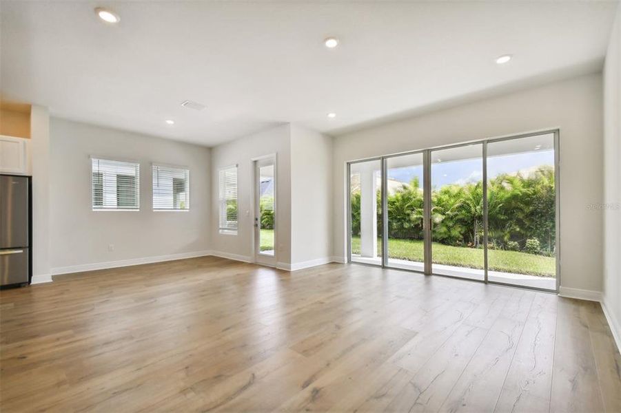 Family Room & Dining Room