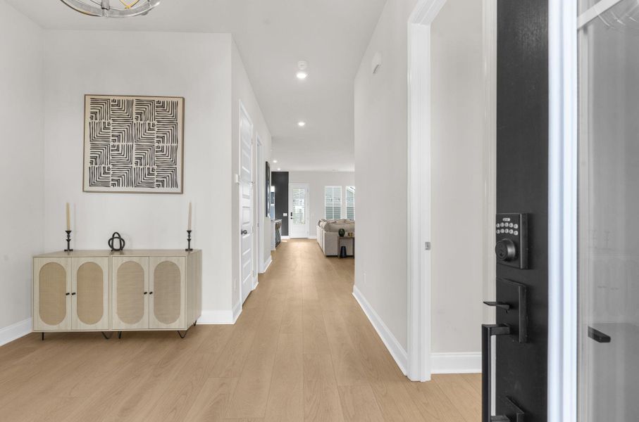 Furnished interior view inside a new home in Heron's Walk at Summers Corner, Summerville (Image 6).