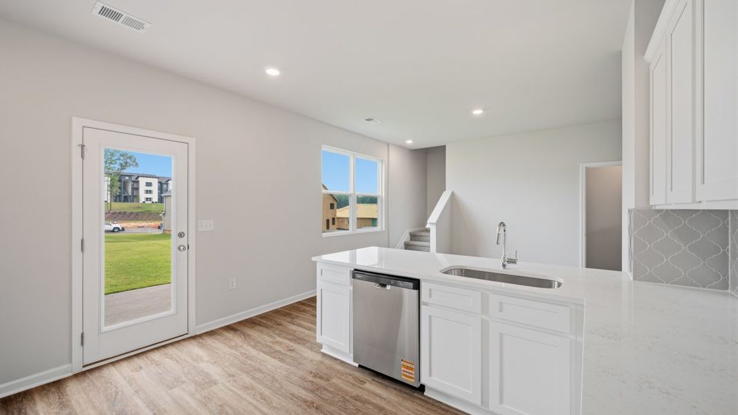 Furnished interior view inside a new home in Willowbrook, Winder (Image 7).