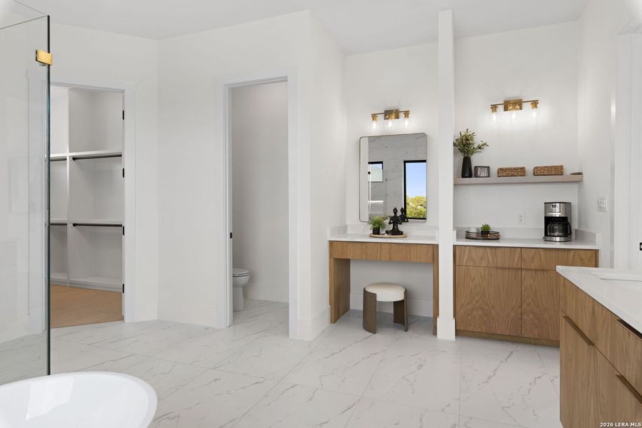 Furnished interior view inside a new home in , San Antonio (Image 11). Furnished interior view inside a new home in , San Antonio (Image 11).