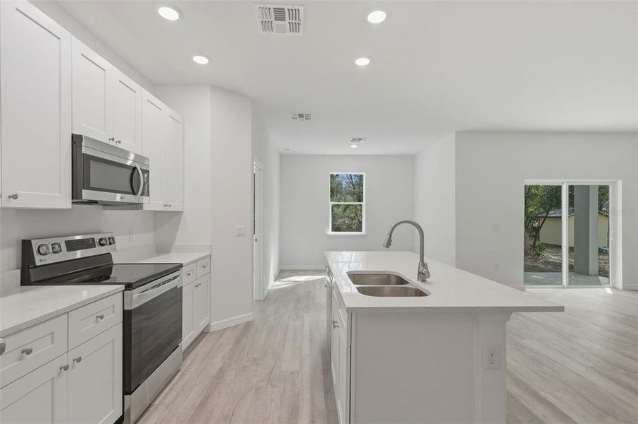 Furnished interior view inside a new home in , Sorrento (Image 9).