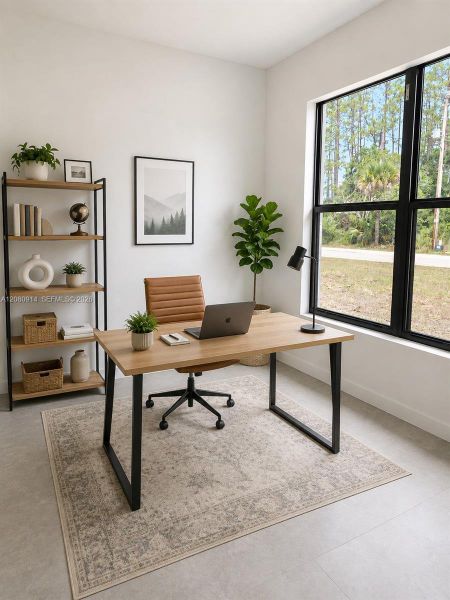 Furnished interior view inside a new home in , Lehigh Acres (Image 19).
