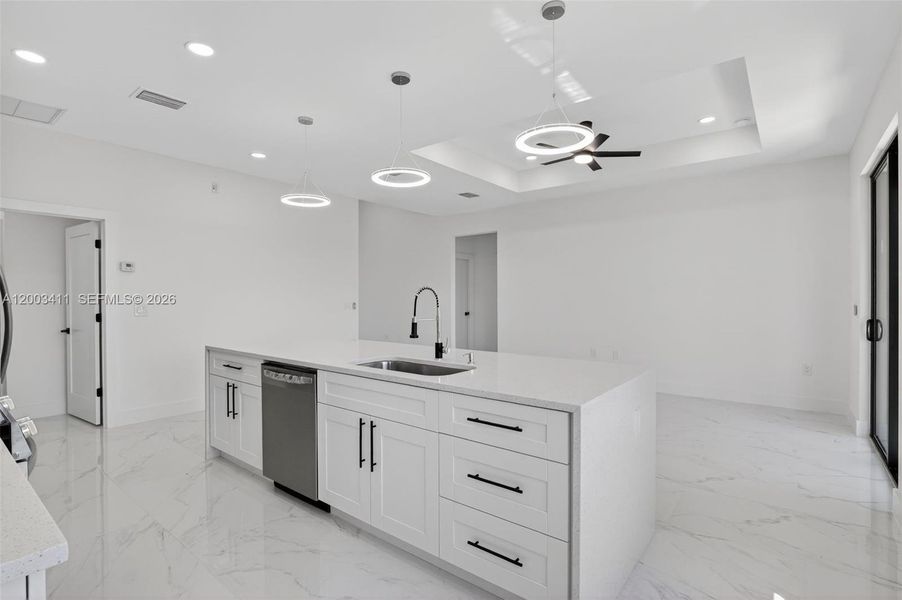 Furnished interior view inside a new home in , Lehigh Acres (Image 7).