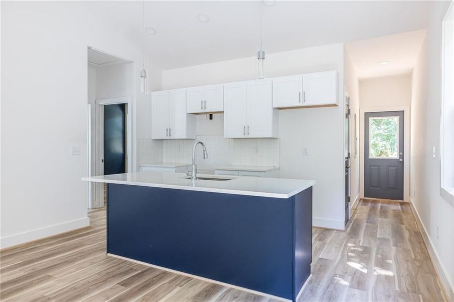 Furnished interior view inside a new home in , Atlanta (Image 7).