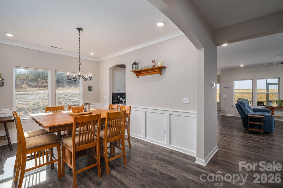 Foyer into Dining Room Foyer into Dining Room