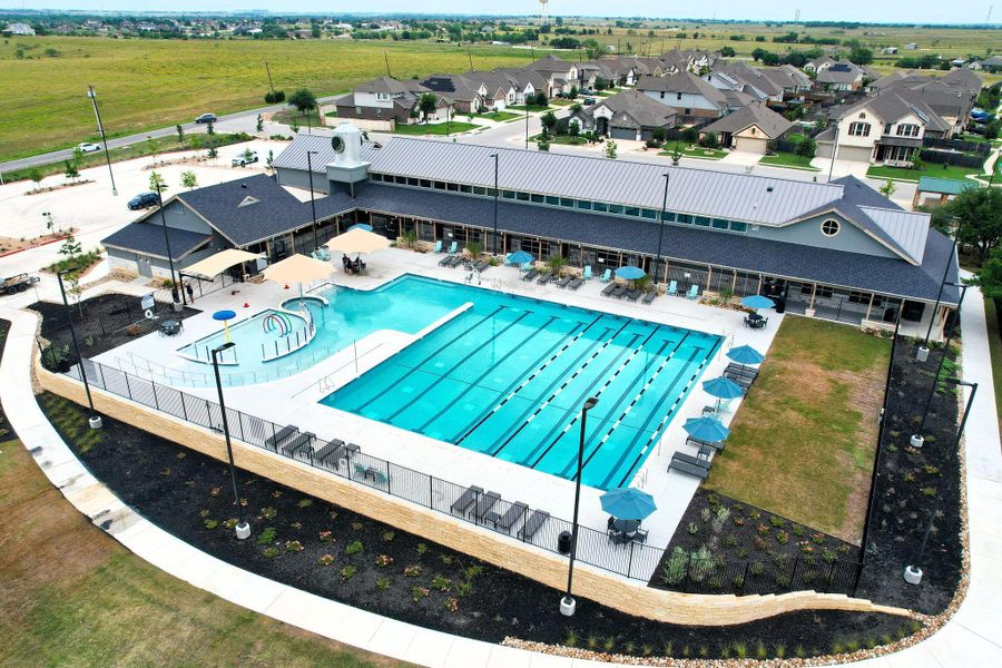An additional center nearby with pool, fitness and recreation spaces, event facilities, and tennis courts. An additional center nearby with pool, fitness and recreation spaces, event facilities, and tennis courts.