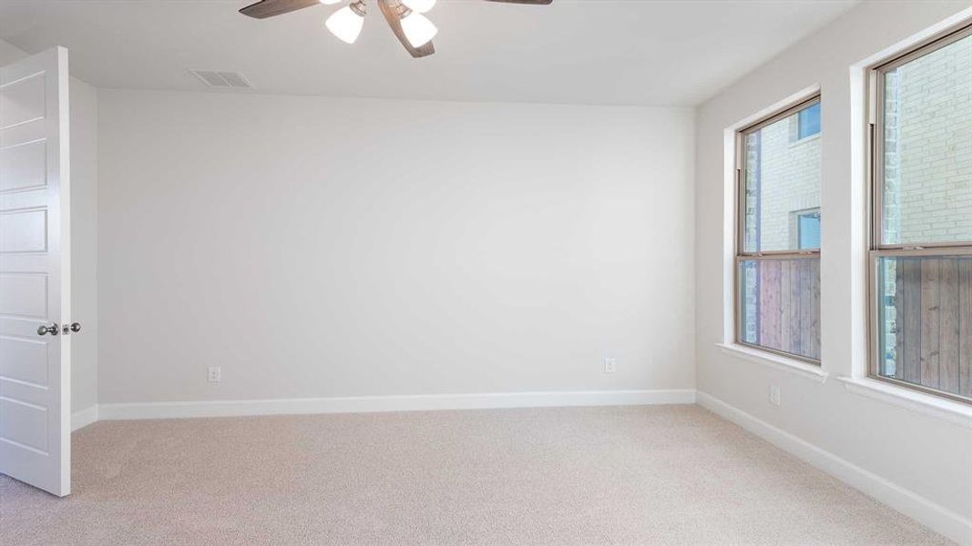 Spacious, unfurnished interior of a new home in The Parks At Wilson Creek 40', Celina (Image 18). Spacious, unfurnished interior of a new home in The Parks At Wilson Creek 40', Celina (Image 18).