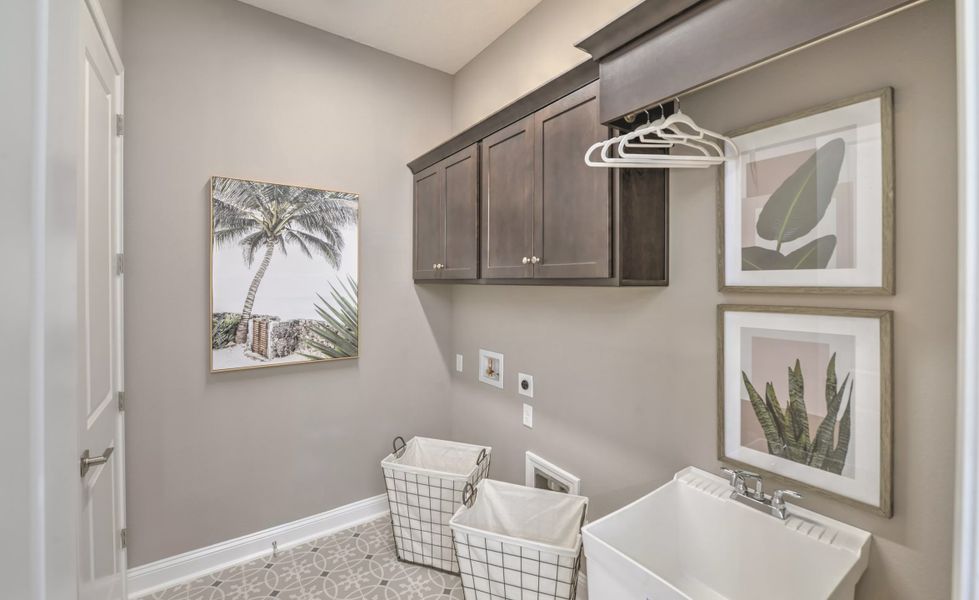 Furnished interior view inside a new home in Middlebourne, St. Johns (Image 19). Furnished interior view inside a new home in Middlebourne, St. Johns (Image 19).