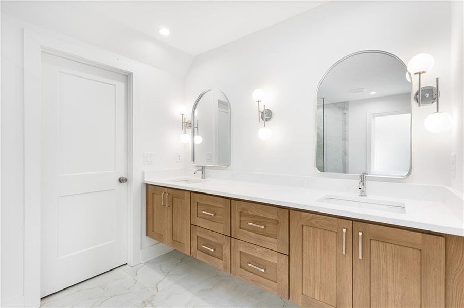 Furnished interior view inside a new home in , Smyrna (Image 34).