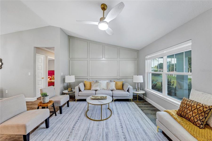 Furnished interior view inside a new home in , Ocala (Image 16).