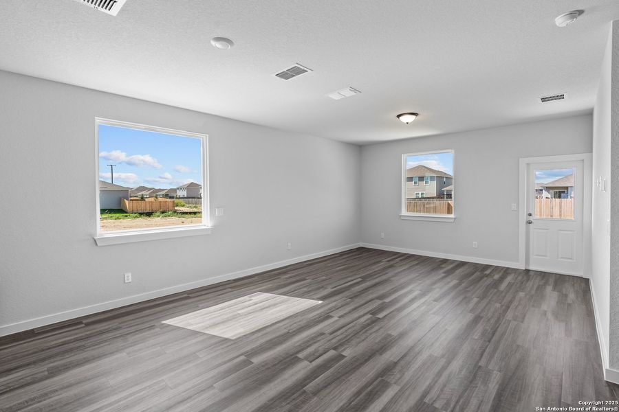Spacious, unfurnished interior of a new home in Talley Fields, San Antonio (Image 21). Spacious, unfurnished interior of a new home in Talley Fields, San Antonio (Image 21).