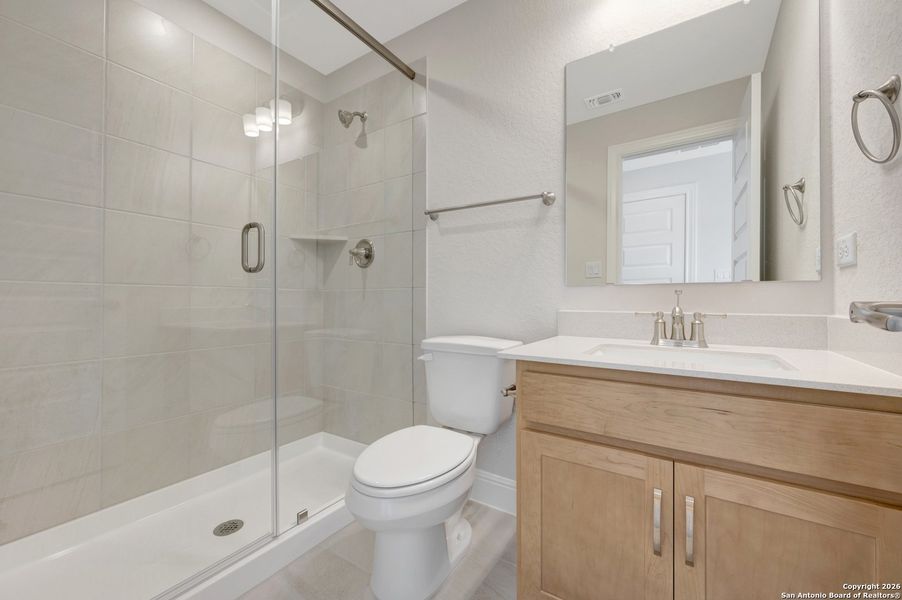 Furnished interior view inside a new home in Davis Ranch 50', San Antonio (Image 14).