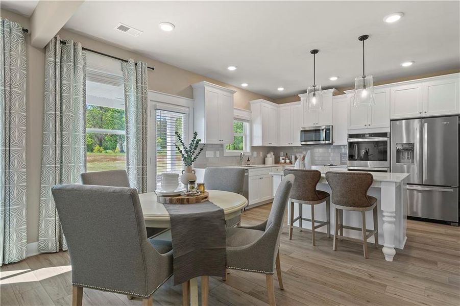 Furnished interior view inside a new home in Copperfield, Locust Grove (Image 23).