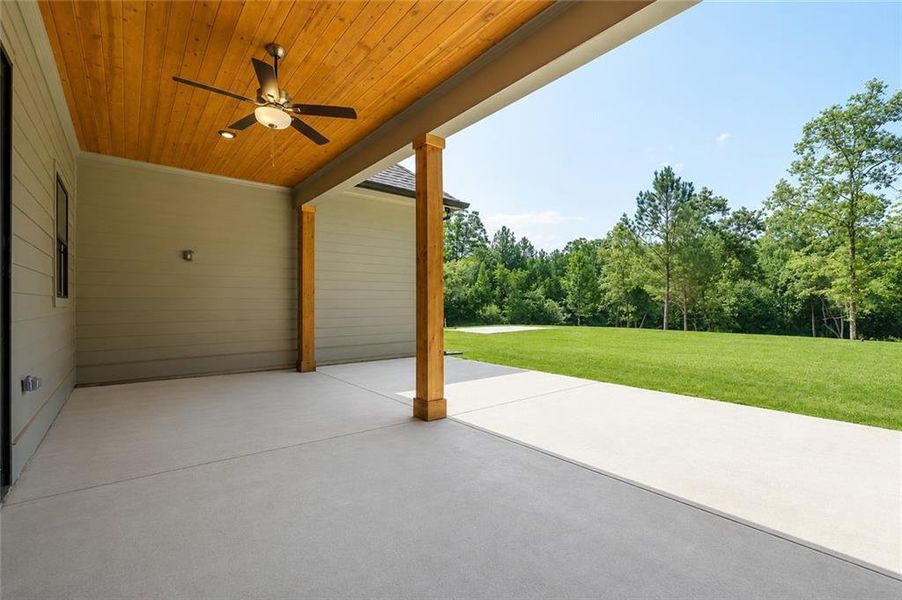 Exterior details and patio area of a home in , Ellijay (Image 3). Exterior details and patio area of a home in , Ellijay (Image 3).