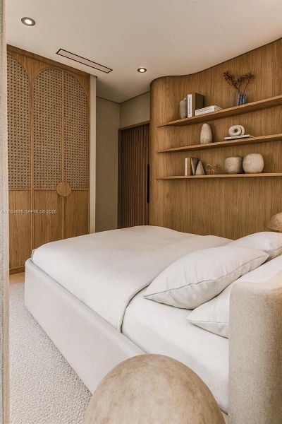 Furnished interior view inside a new home in , Hollywood (Image 14).