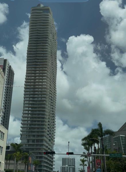 Actual exterior of Casa Bella Residences by B&B Italia