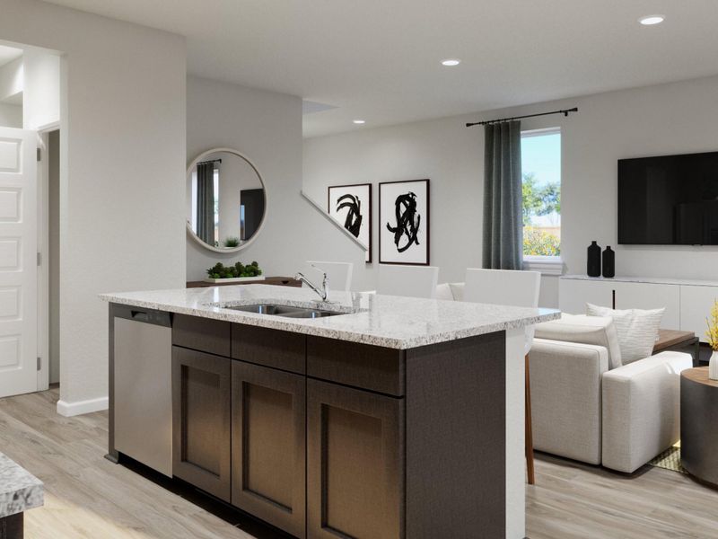 Photos are a representation of the floor plan. Options and interior selections will vary.