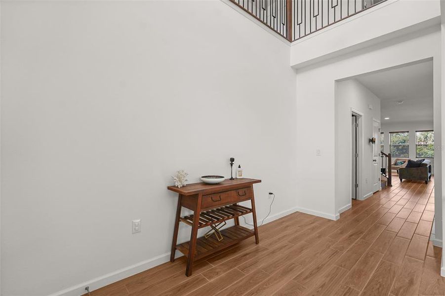 Furnished interior view inside a new home in Estates at Rivercrest, Sanford (Image 28).
