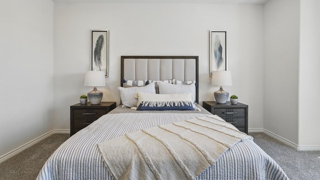 Furnished interior view inside a new home in Liberty Crossing, Royse City (Image 26).
