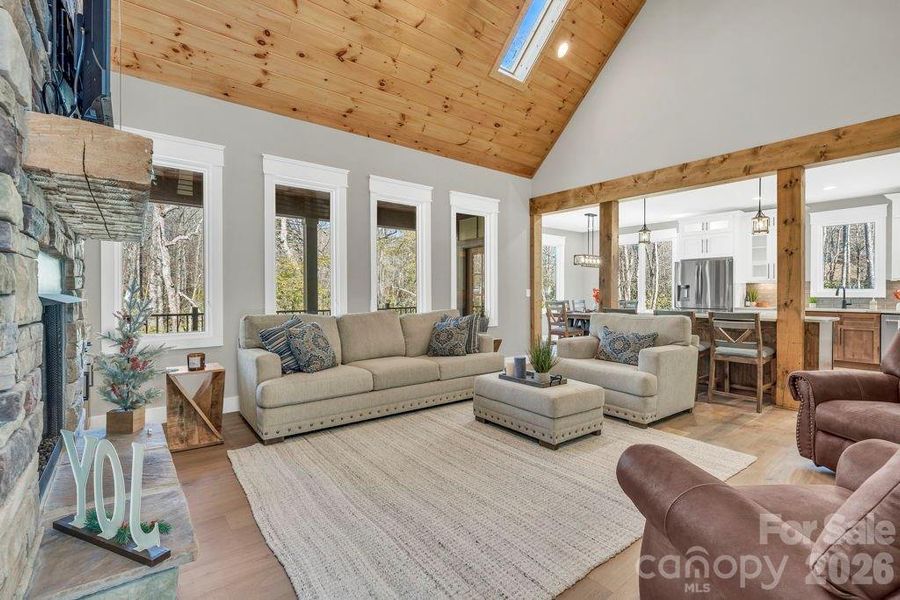 Furnished interior view inside a new home in , Linville (Image 37). Furnished interior view inside a new home in , Linville (Image 37).