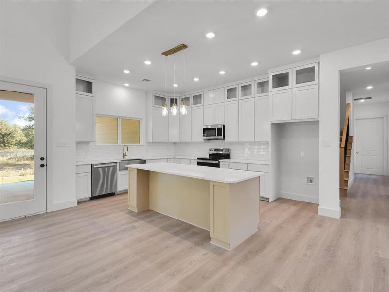 Furnished interior view inside a new home in , Sunset (Image 10). Furnished interior view inside a new home in , Sunset (Image 10).