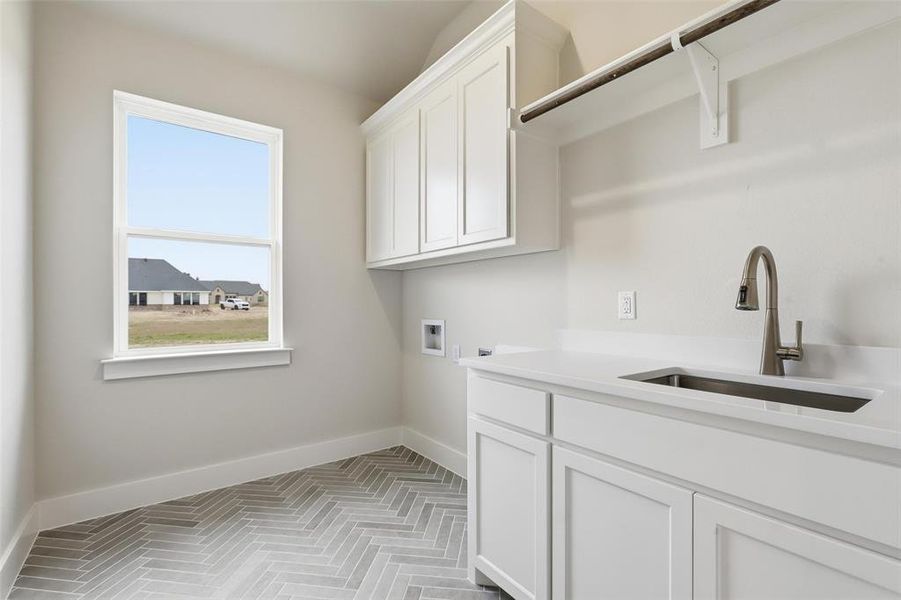 Furnished interior view inside a new home in Aledo Heights - Aledo ISD, Aledo (Image 11).