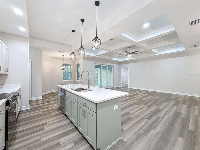Furnished interior view inside a new home in , Homosassa (Image 15).