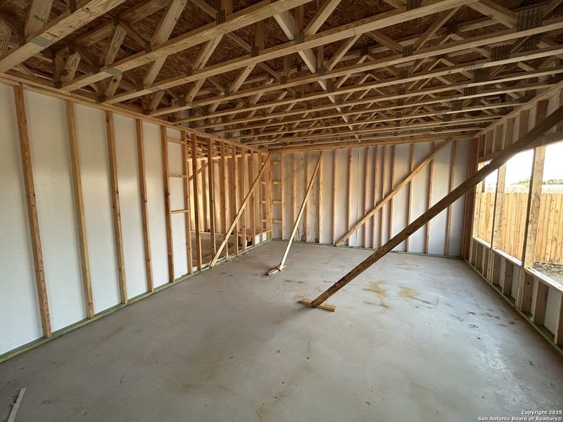 In-progress construction of a new home in Enclave at Hennersby Hollow 50's, San Antonio, TX (Image 11).