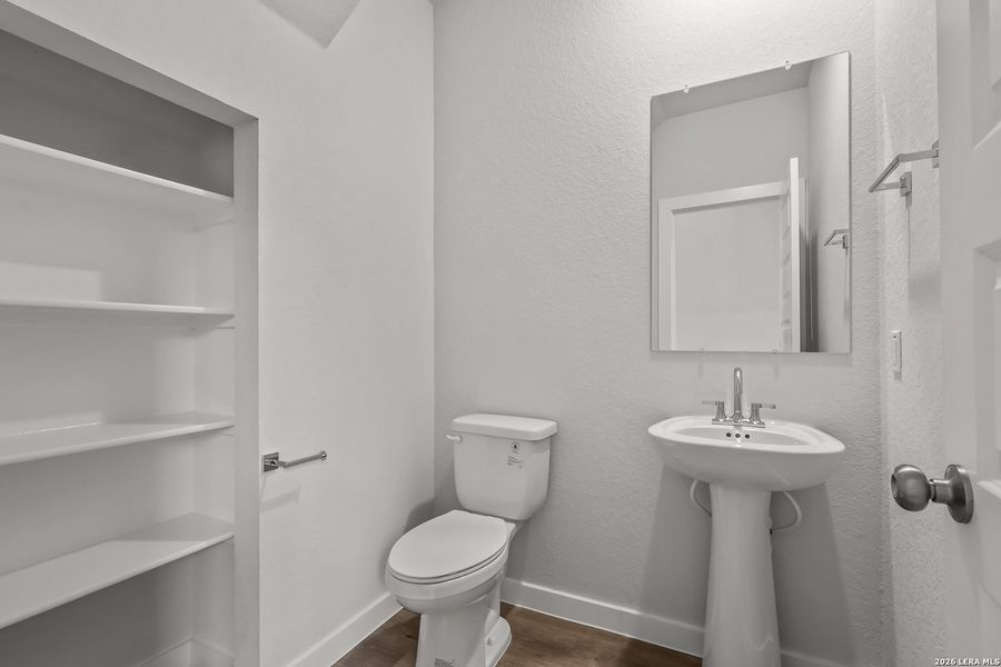 Furnished interior view inside a new home in Spring Creek, San Antonio (Image 12). Furnished interior view inside a new home in Spring Creek, San Antonio (Image 12).