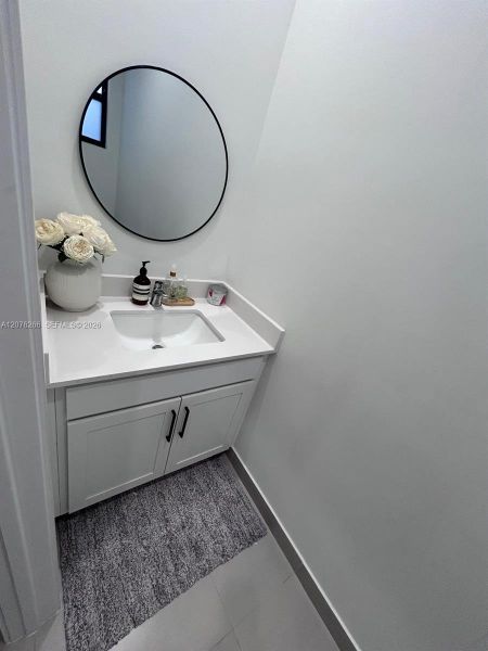 Furnished interior view inside a new home in , Miami (Image 17). Furnished interior view inside a new home in , Miami (Image 17).